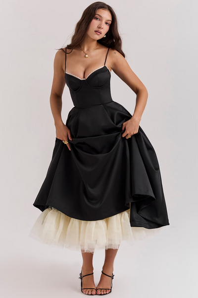 Linda | Elegantes Schlankmachendes Kleid